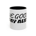 Alien With Us – Cosmic Minimalist Ceramic Mug