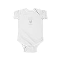 Infant Bodysuit — "Alien With Us" Cute Space Baby Graphic