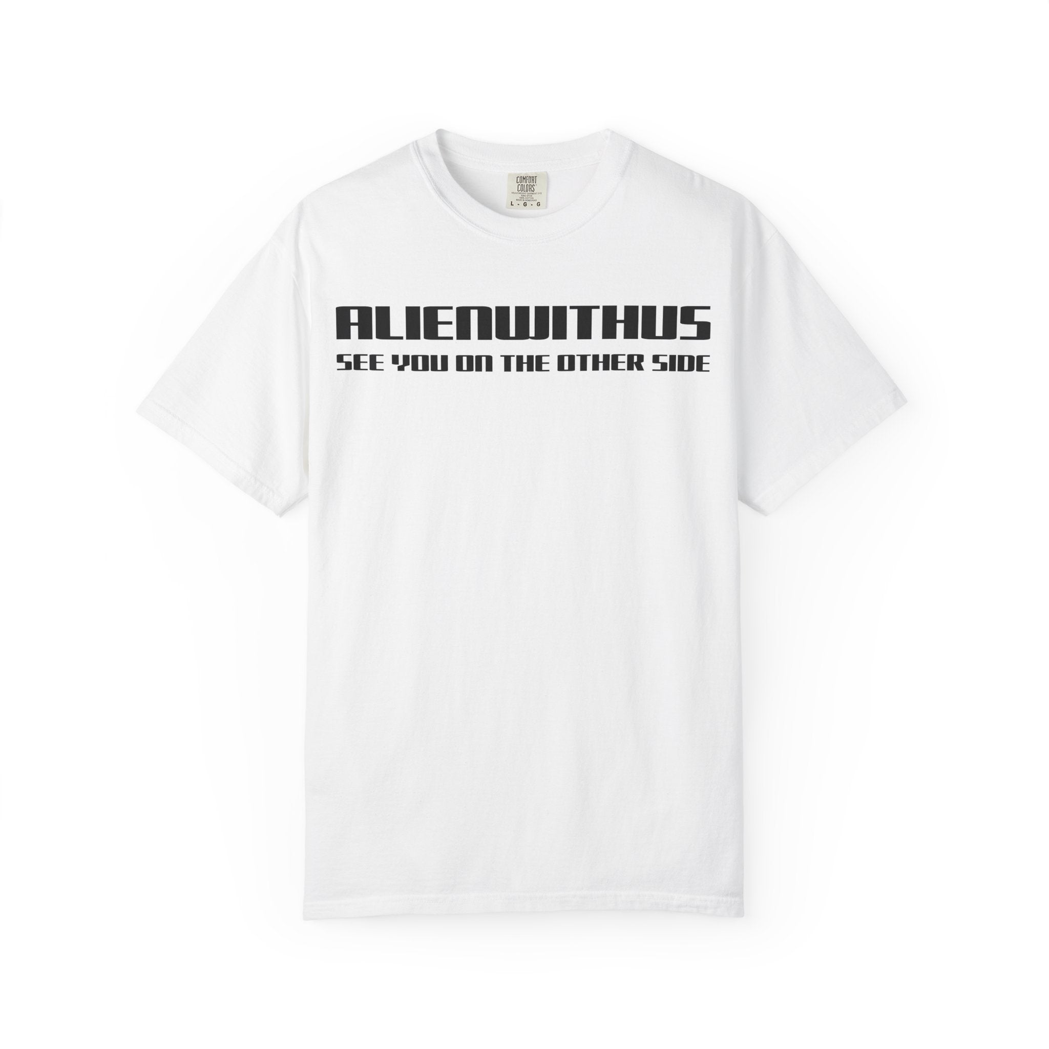 Alien With Us – Cosmic Streetwear Oversized T-Shirt