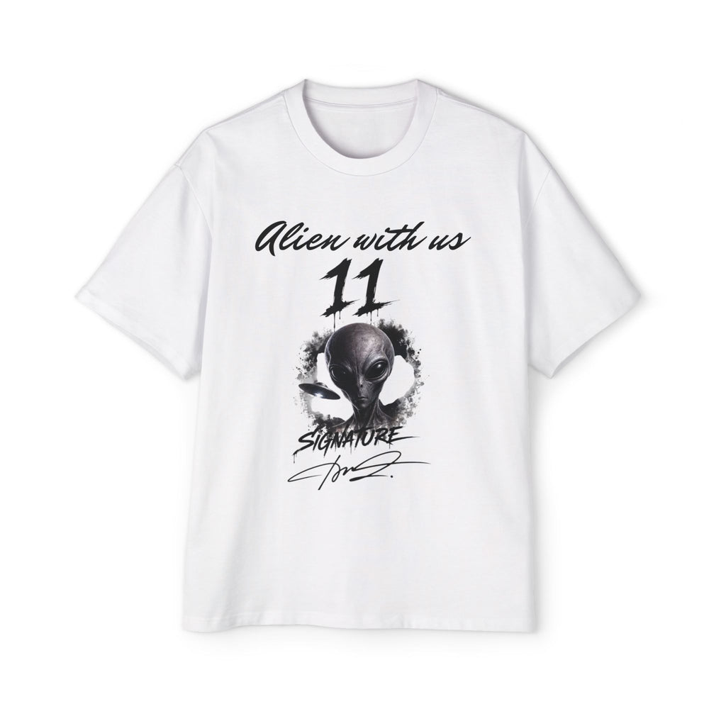 Alien With Us 'Unknown Species 11' Oversized Men’s T‑Shirt