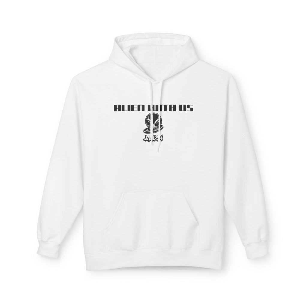 Alien With Us – Galactic Oversized Premium Hoodie