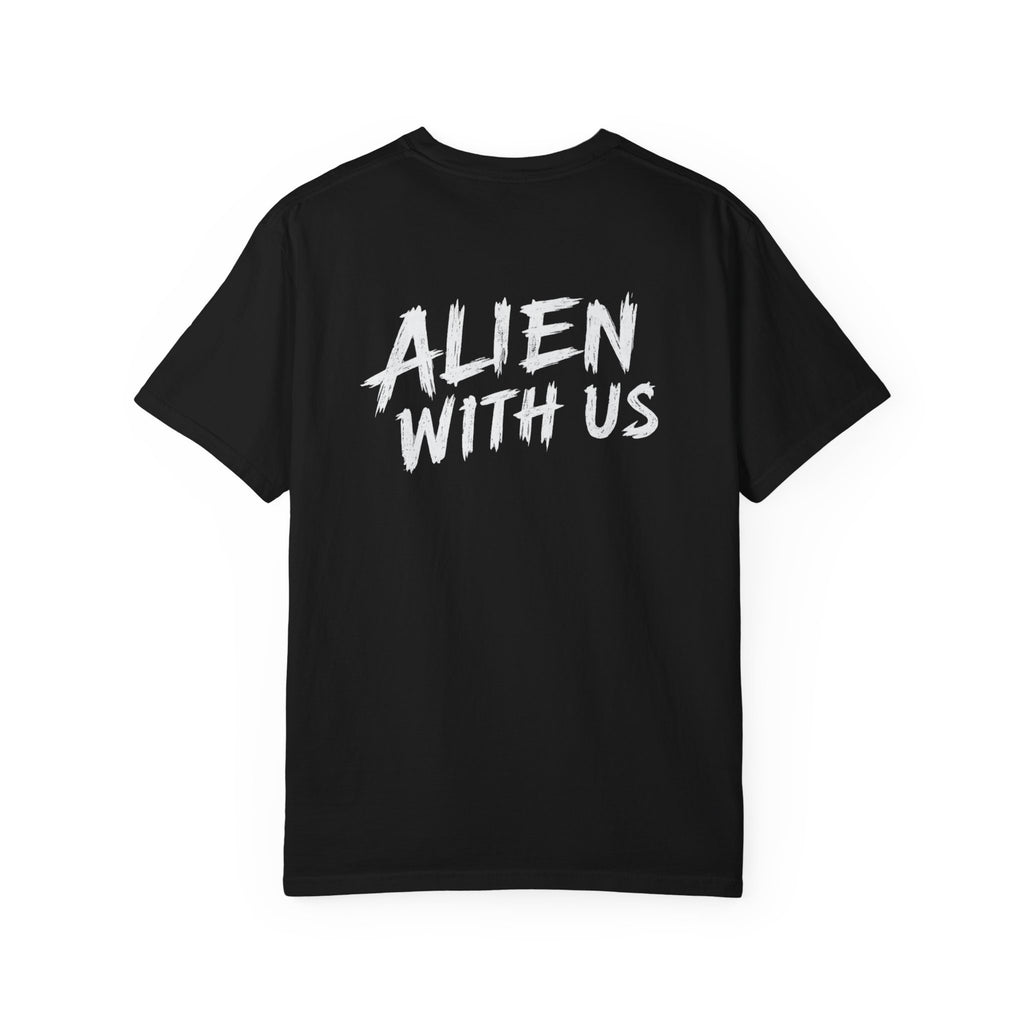 Alien With Us — Sci-Fi Graphic Statement T-Shirt