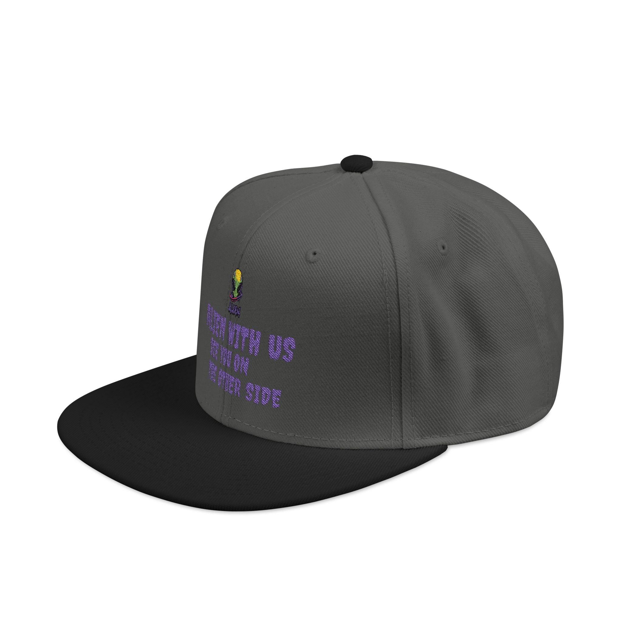 Alien With Us – Cosmic Snapback Street Cap 🧢