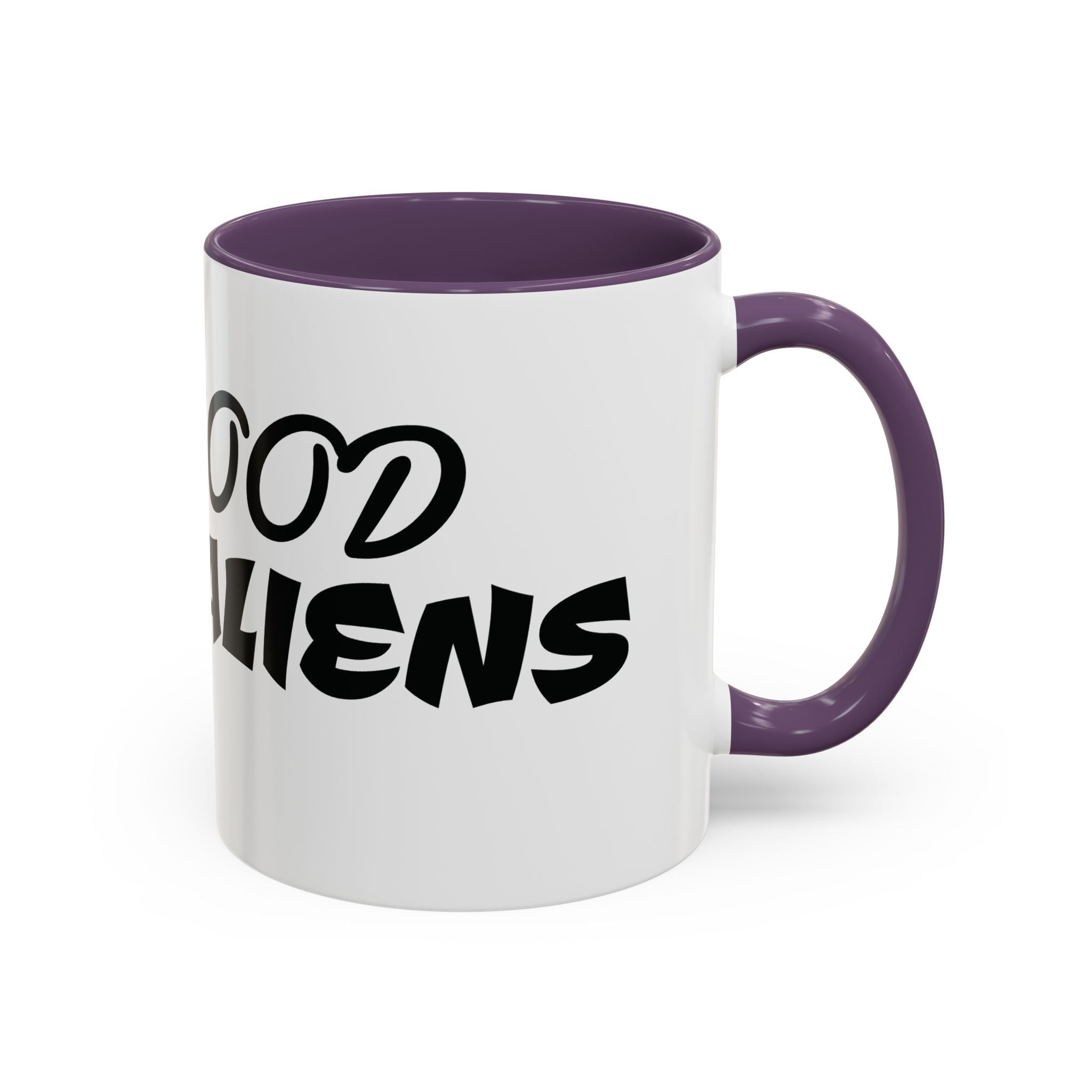 Alien With Us – Cosmic Minimalist Ceramic Mug