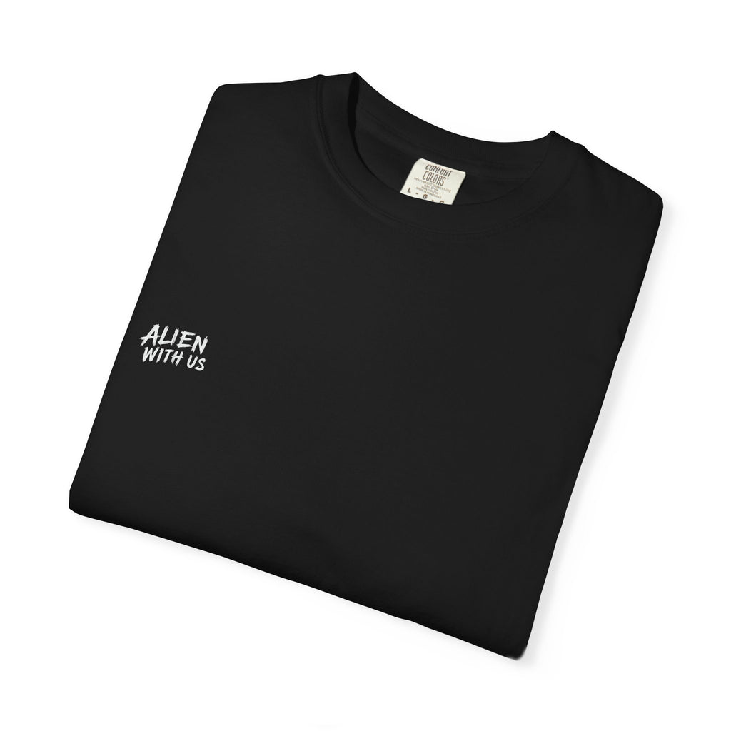 Alien With Us — Sci-Fi Graphic Statement T-Shirt